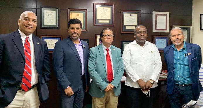 Presidente de Haggai Latinoamérica-Caribe realiza visita al rector de UNEV 1