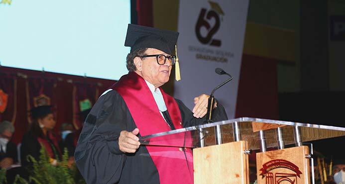 Rector UNEV Dr. Juan Guerrero Ávila