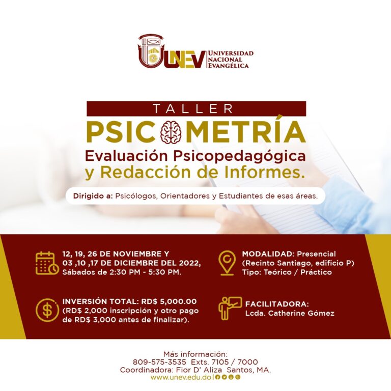 Psicometría Evaluación Psicopedagógica y Redacción de Informes