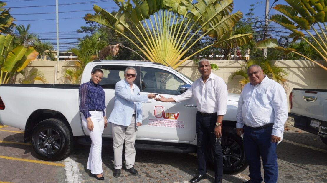 Actividad técnica para implementar agricultura sana en Pedernales inicia con la adquisición de camionetas de la UNEV